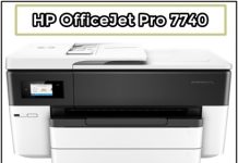 تعريف طابعة HP OfficeJet Pro 7740